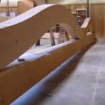 Lamella DF composite glued Arch, Bohlin Cywinski Jackson