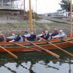 The Plume-long boat, built by HomePort students