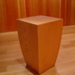 Reclaimed Douglas fir Drum Table