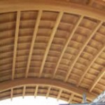 Kalolam Timbers: custom GLB and veneered Teak & WR Cedar, de Reus Architects