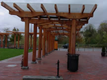 Reclaimed DF Columns, Fairhaven Village Green, John Stewart Architects Thumbnail Image